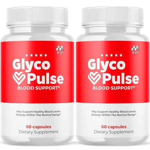 Glycopulse Blood Sugar Support Supplement Bottle